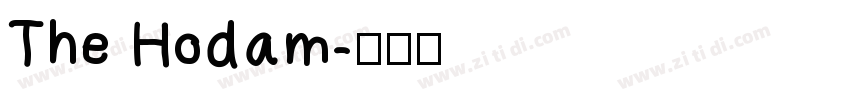 The Hodam字体转换 The Hodam字体转换